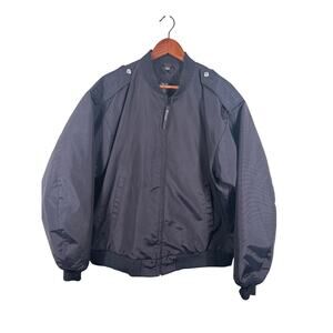 Blauer Men's Large Black Quilted Insulated Pullout Snow Winter Jacket
